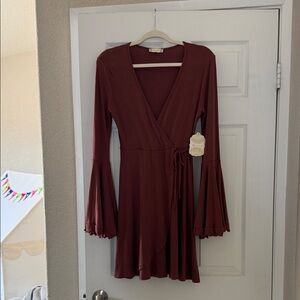 Altar'd State Bell Sleeve Dress